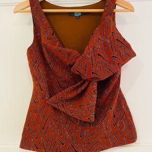 Eva Franco Bow Tied Top - Made in the USA
